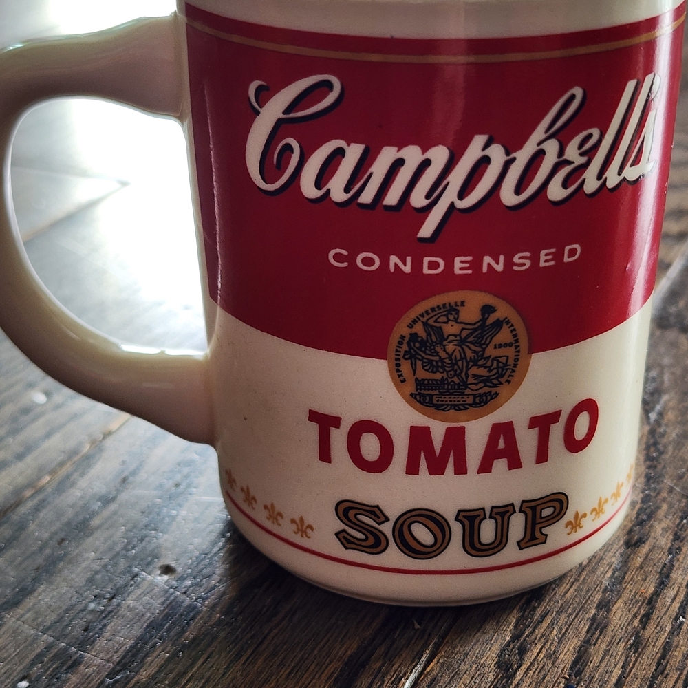 Campbell's Red Tomato Soup Ceramic Mug - Branded Kitchen Cup